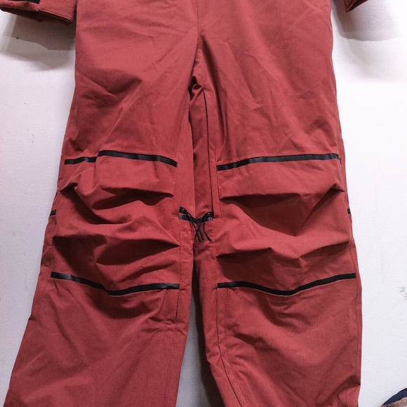 NWT FP Movement Henna Rust Red Inside Edge One Piece Ski Suit S - Picture 9 of 13